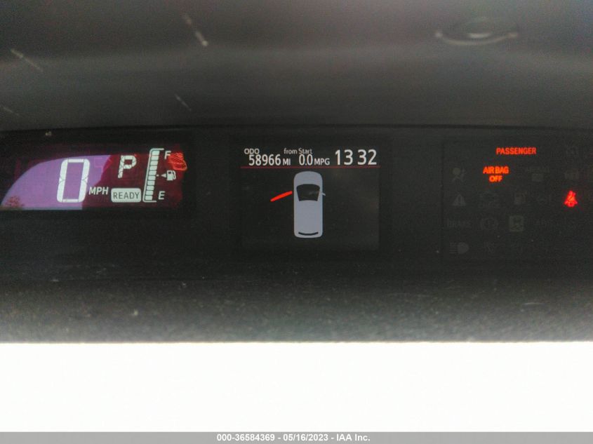 2016 TOYOTA PRIUS C ONE/TWO/THREE/FOUR - JTDKDTB31G1122988
