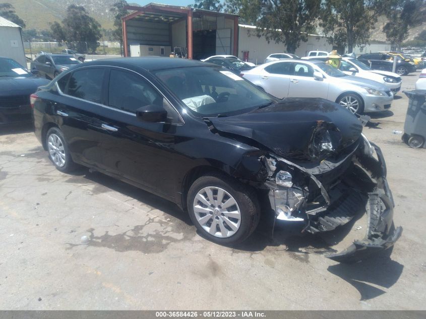 2014 NISSAN SENTRA S/FE+ S/SV/FE+ SV/SR/SL - 3N1AB7APXEY256696