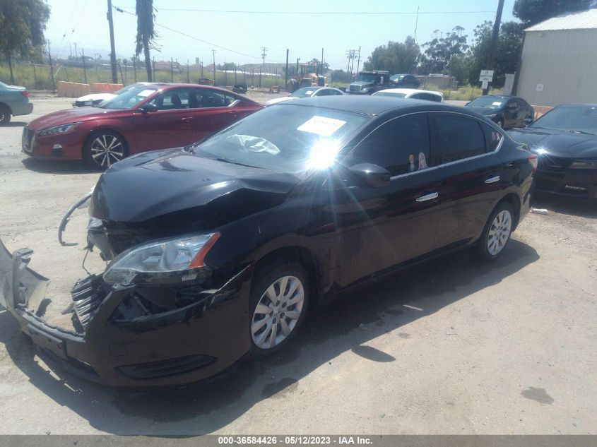 2014 NISSAN SENTRA S/FE+ S/SV/FE+ SV/SR/SL - 3N1AB7APXEY256696