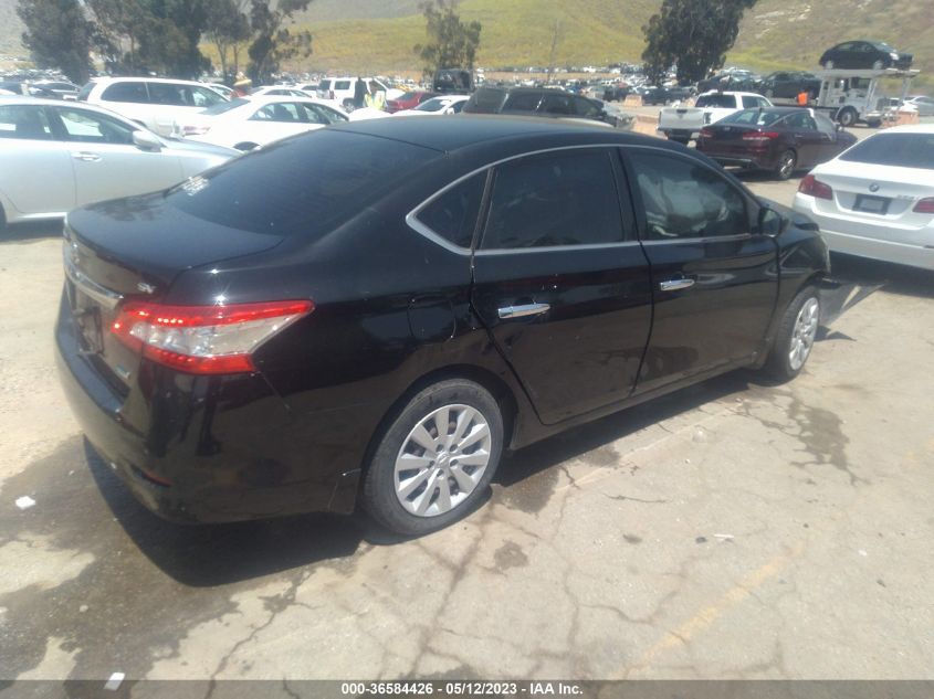 2014 NISSAN SENTRA S/FE+ S/SV/FE+ SV/SR/SL - 3N1AB7APXEY256696