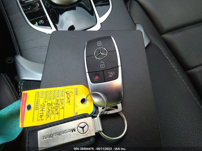 2019 MERCEDES-BENZ C-CLASS C 300 - 55SWF8DB9KU305308