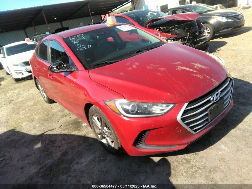 2018 HYUNDAI ELANTRA SEL - KMHD84LF3JU592484