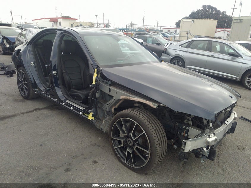 VIN W1KWF8DB3LR570129 2020 MERCEDES-BENZ C-CLASS C 300