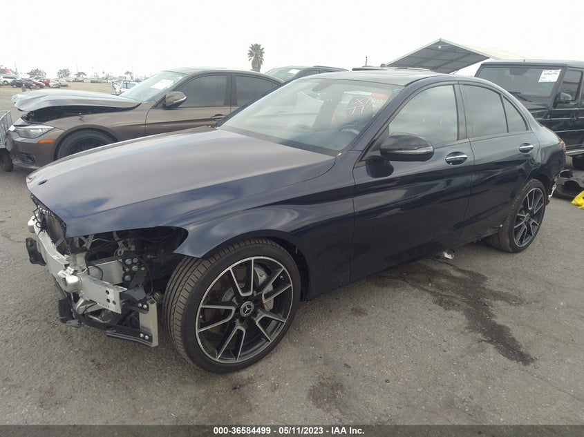 VIN W1KWF8DB3LR570129 2020 MERCEDES-BENZ C-CLASS C 300