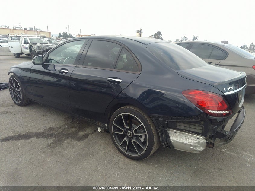 VIN W1KWF8DB3LR570129 2020 MERCEDES-BENZ C-CLASS C 300