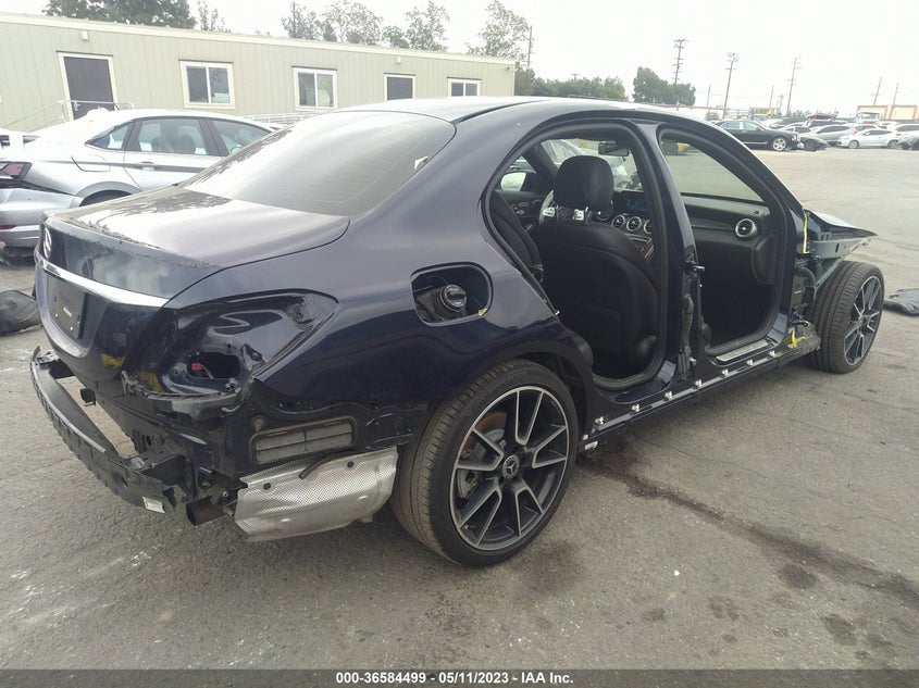 VIN W1KWF8DB3LR570129 2020 MERCEDES-BENZ C-CLASS C 300