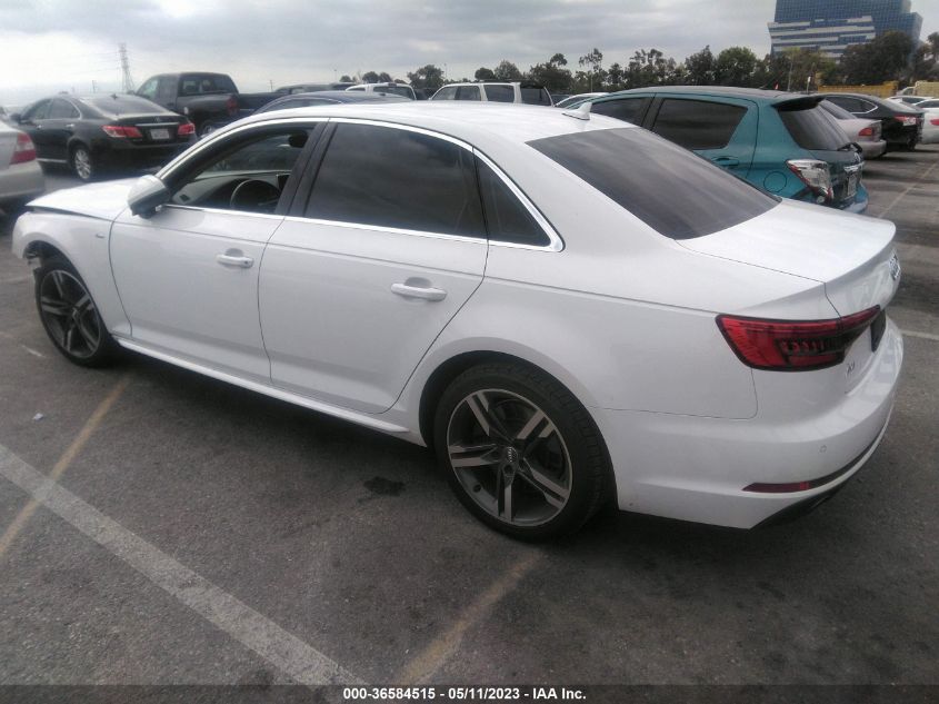 2017 AUDI A4 PREMIUM PLUS - WAUENAF42HN001783
