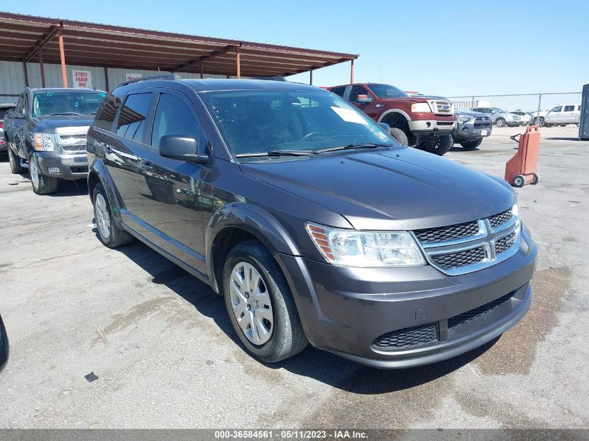 2019 DODGE JOURNEY SE VALUE PKG - 3C4PDCAB2KT870004
