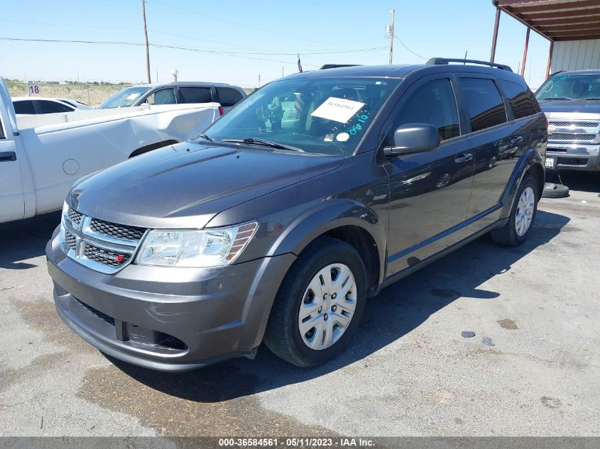 2019 DODGE JOURNEY SE VALUE PKG - 3C4PDCAB2KT870004