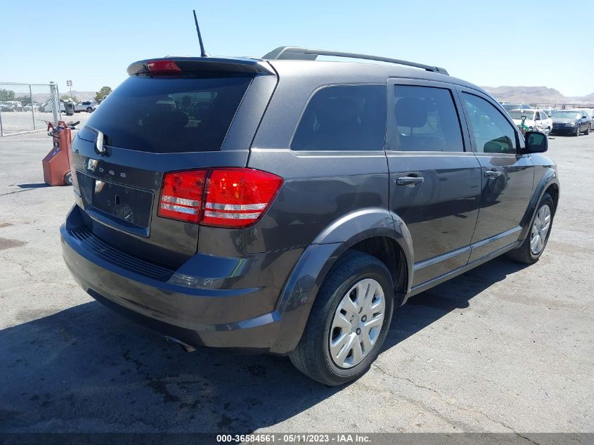 2019 DODGE JOURNEY SE VALUE PKG - 3C4PDCAB2KT870004