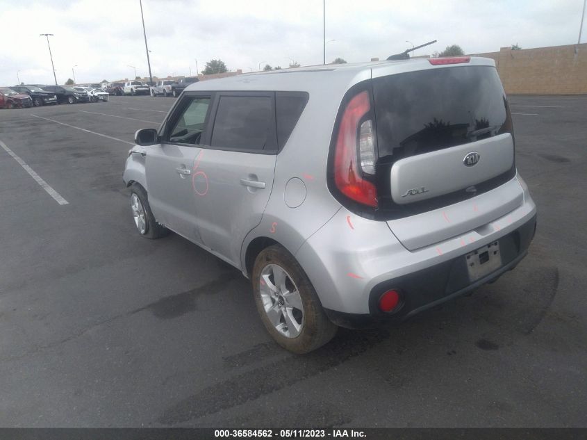 2019 KIA SOUL BASE - KNDJN2A29K7668228