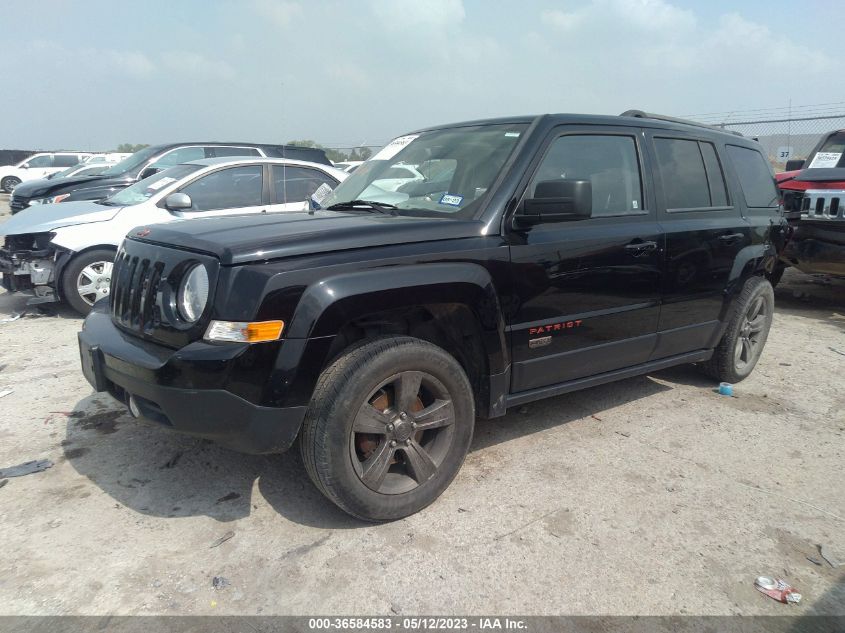 2017 JEEP PATRIOT 75TH ANNIVERSARY EDITION - 1C4NJPBB6HD156946