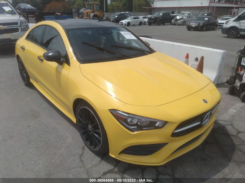 2020 MERCEDES-BENZ CLA CLA 250 - WDD5J4GBXLN044151