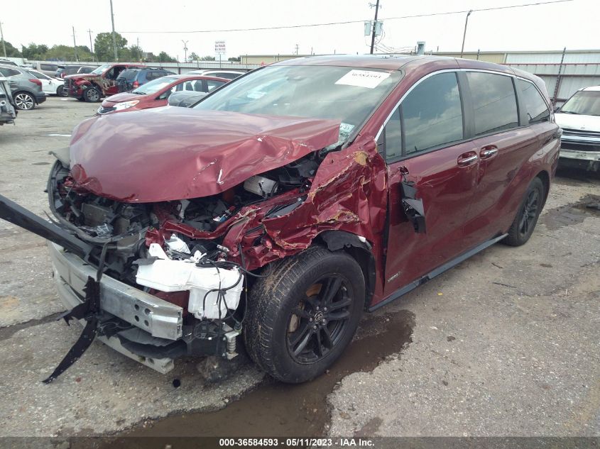 5TDXSKFC4MS020728 2021 TOYOTA SIENNA, photo no. 2