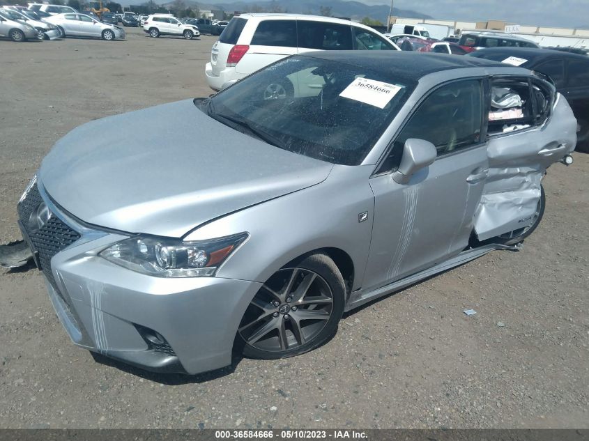 2016 LEXUS CT 200H HYBRID - JTHKD5BH2G2252665