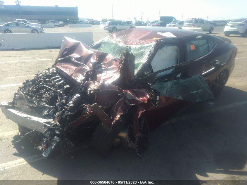 2017 NISSAN MAXIMA SR - 1N4AA6AP9HC382609
