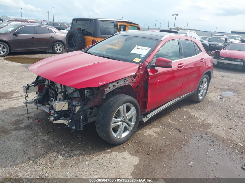 VIN WDCTG4EB0JJ399637 2018 MERCEDES-BENZ GLA GLA 250