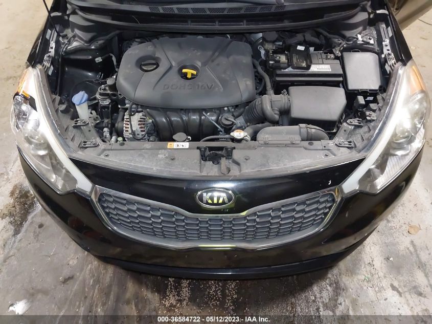 2016 KIA FORTE LX - KNAFX4A6XG5555953