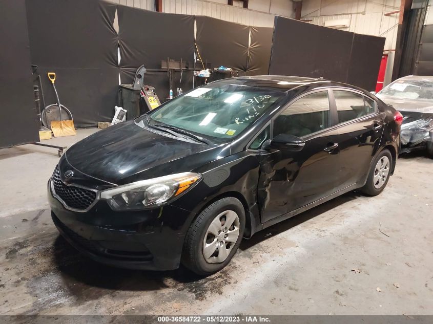 2016 KIA FORTE LX - KNAFX4A6XG5555953