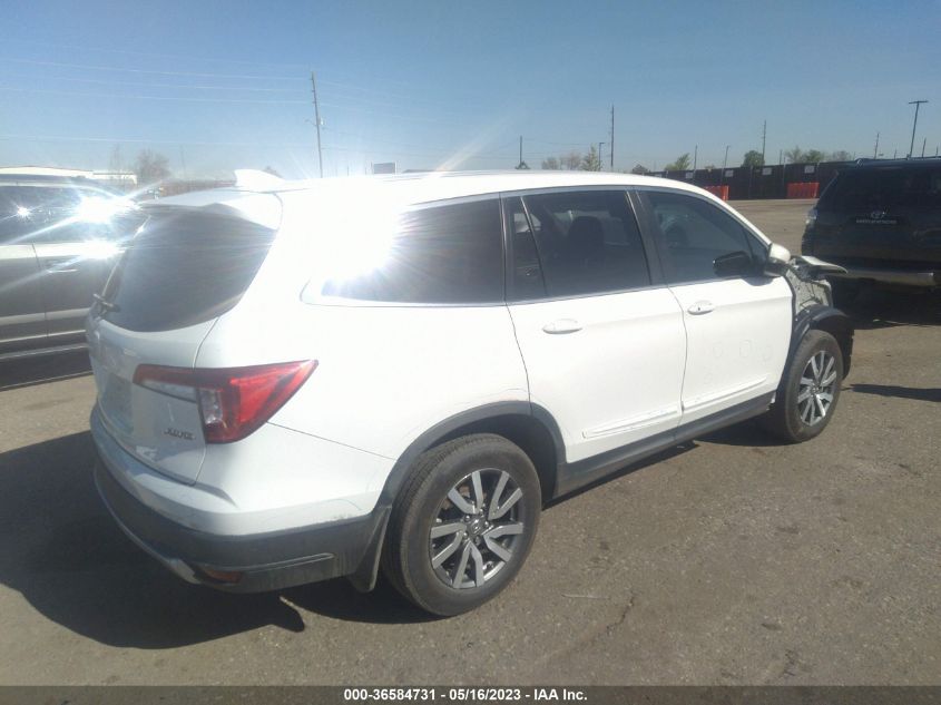 2022 HONDA PILOT EX-L - 5FNYF6H58NB000275