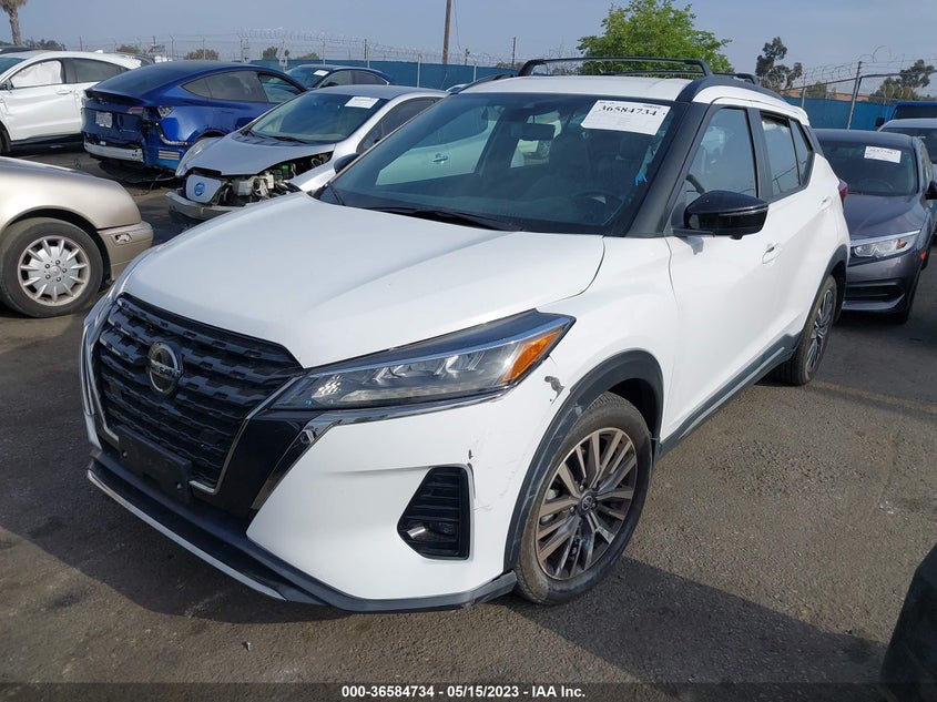 VIN 3N1CP5DV6ML490077 2021 NISSAN KICKS SR