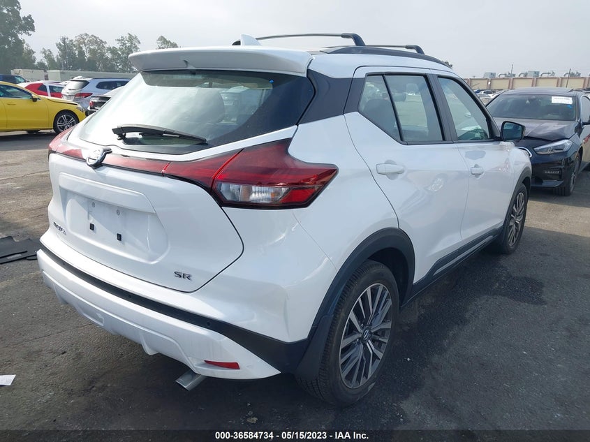 VIN 3N1CP5DV6ML490077 2021 NISSAN KICKS SR