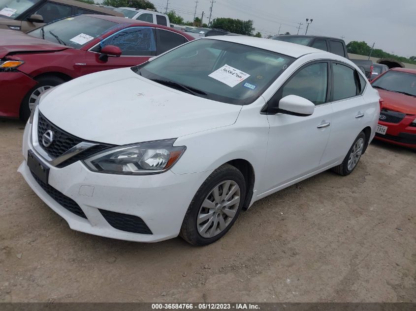 2016 NISSAN SENTRA S - 3N1AB7APXGY323770