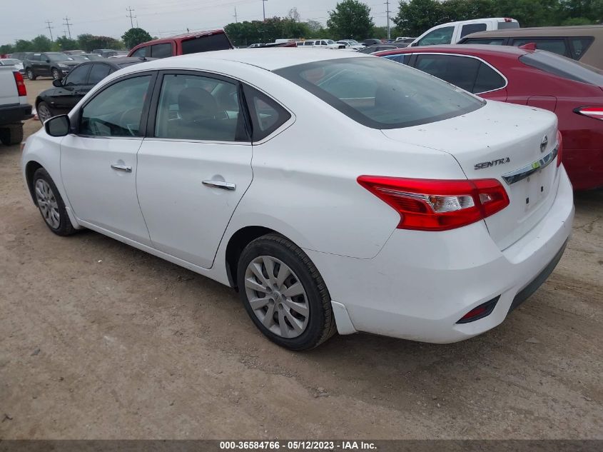 2016 NISSAN SENTRA S - 3N1AB7APXGY323770