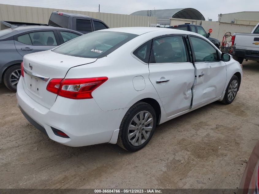 2016 NISSAN SENTRA S - 3N1AB7APXGY323770