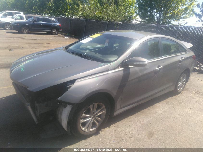 2014 HYUNDAI SONATA GLS - 5NPEB4AC5EH874788