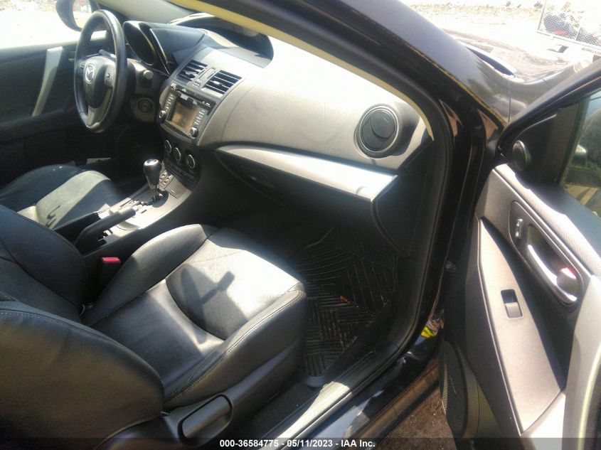 2013 MAZDA MAZDA3 I GRAND TOURING - JM1BL1M76D1724546