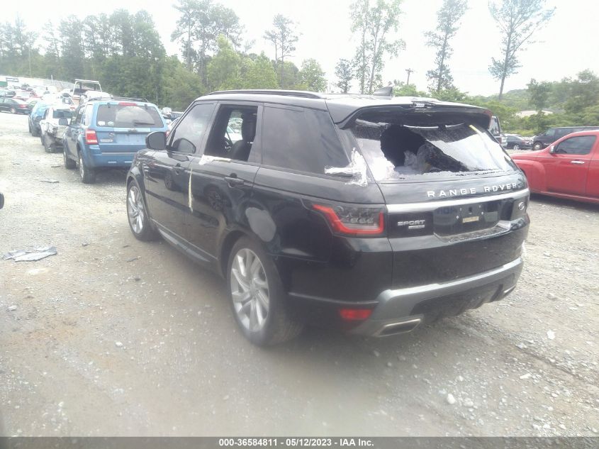 2019 LAND ROVER RANGE ROVER SPORT HSE - SALWR2RK6KA421775