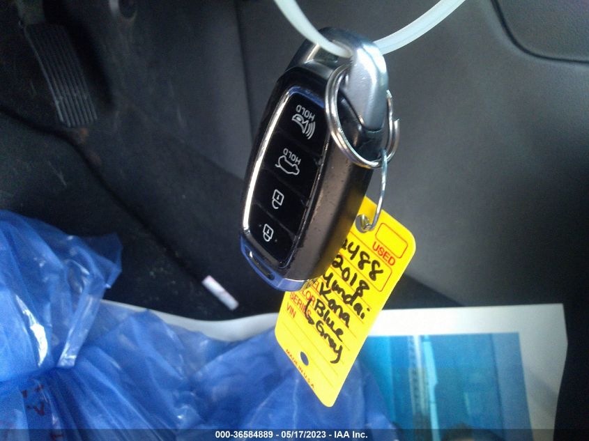 2018 HYUNDAI KONA SEL - KM8K22AA6JU183559