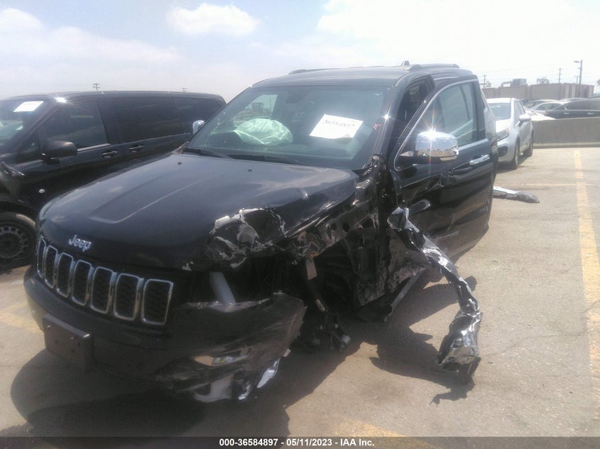 VIN 1C4RJEBG5KC852454 2019 JEEP GRAND CHEROKEE LIMITED
