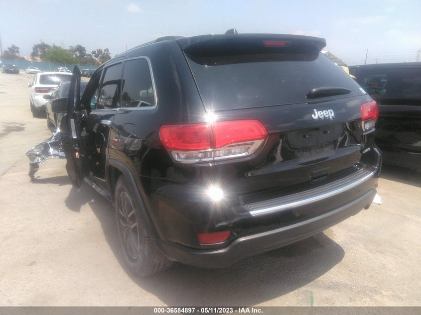VIN 1C4RJEBG5KC852454 2019 JEEP GRAND CHEROKEE LIMITED