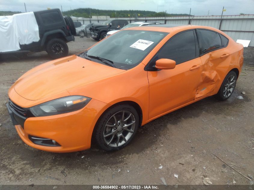 2014 DODGE DART SXT - 1C3CDFBB3ED668530