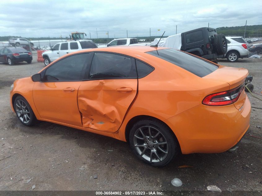 2014 DODGE DART SXT - 1C3CDFBB3ED668530