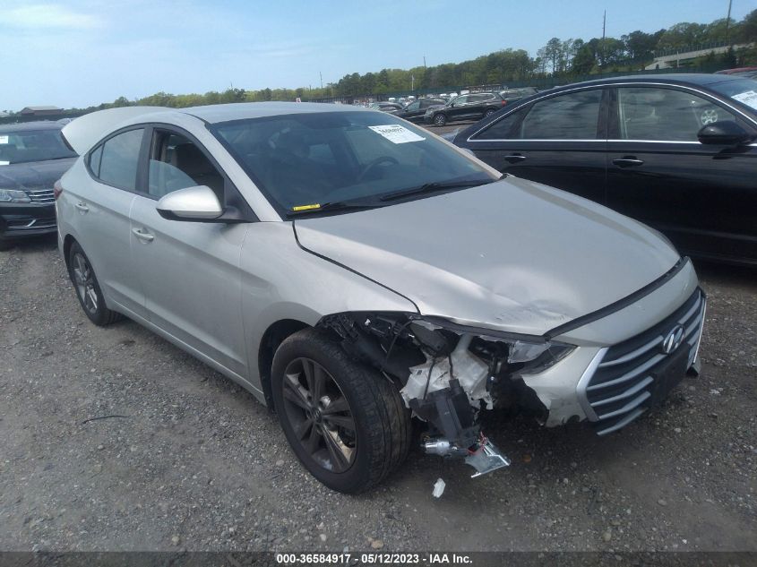 2017 HYUNDAI ELANTRA SE - KMHD84LF9HU102589