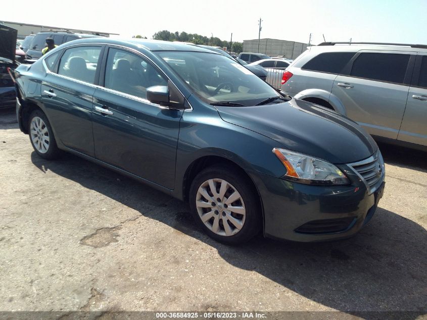 2014 NISSAN SENTRA S - 3N1AB7AP9EY259721