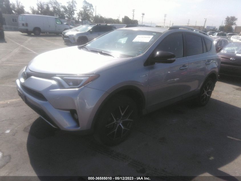 2017 TOYOTA RAV4 HYBRID SE JTMJJREV5HD141886