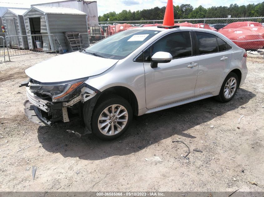 2020 TOYOTA COROLLA XLE - 5YFFPRAEXLP023218