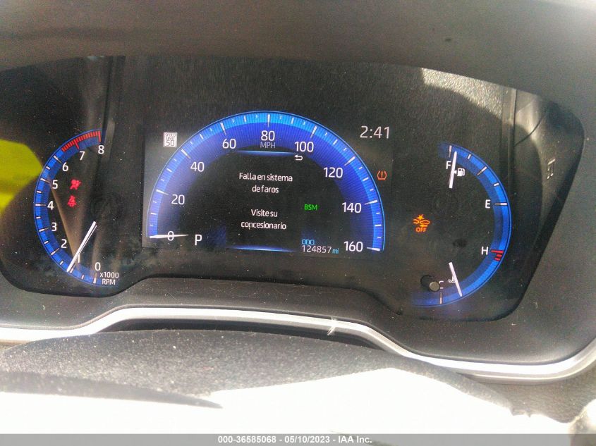 2020 TOYOTA COROLLA XLE - 5YFFPRAEXLP023218