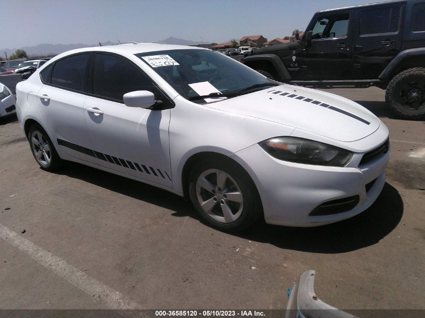2015 DODGE DART SXT - 1C3CDFBB2FD275703