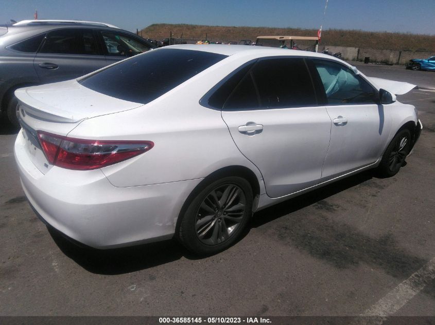 2017 TOYOTA CAMRY SE - 4T1BF1FK4HU454676