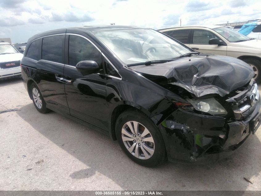 2014 HONDA ODYSSEY EX-L - 5FNRL5H64EB093277