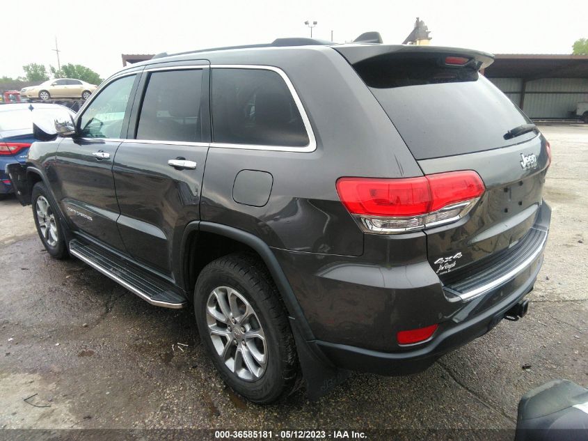 2016 JEEP GRAND CHEROKEE LIMITED - 1C4RJFBG7GC357931