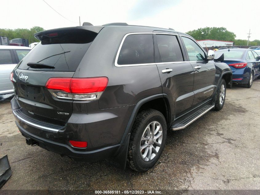 2016 JEEP GRAND CHEROKEE LIMITED - 1C4RJFBG7GC357931