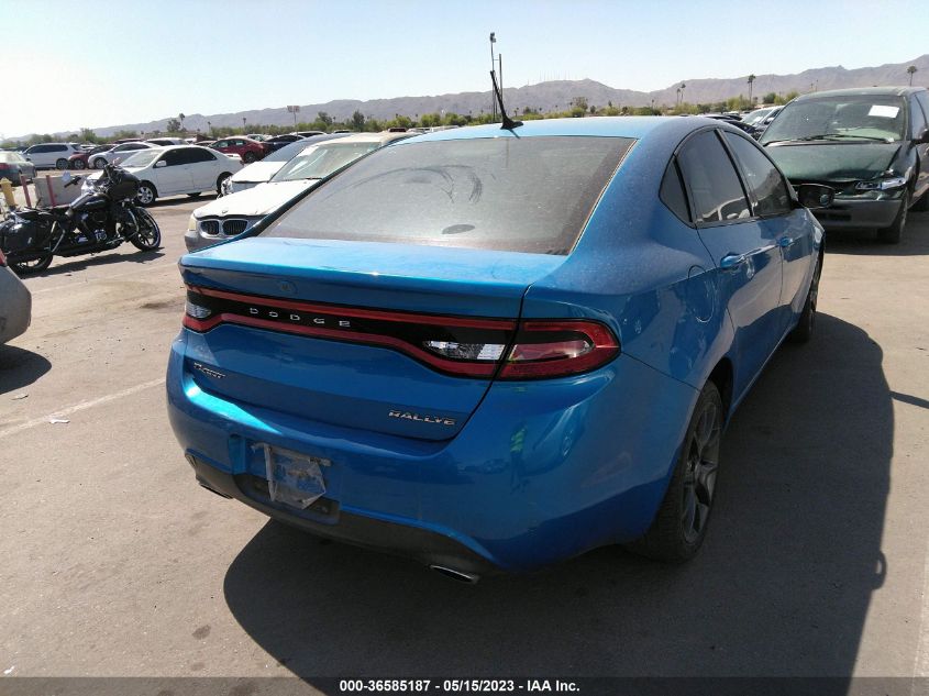 2015 DODGE DART SXT - 1C3CDFBB3FD267741