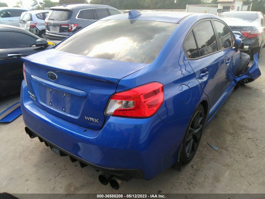 2018 SUBARU WRX LIMITED - JF1VA1F63J8818979