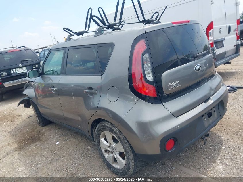 2017 KIA SOUL BASE - KNDJN2A29H7464229